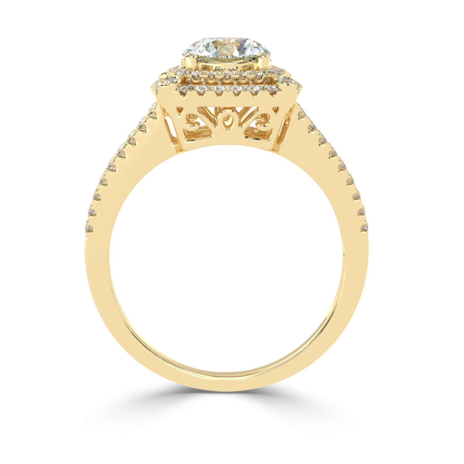 Buy 1.03Ct  Natural Diamond Ring in Gold | SolitaireKart